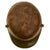 Original Imperial German WWI M16 KIA Shot Through Helmet Shell - marked G.62 Original Items