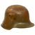 Original Imperial German WWI M16 KIA Shot Through Helmet Shell - marked G.62 Original Items