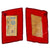 Original German WWII Unissued NSDAP Regional District Matched Pair of Blank Collar Tabs with Original Packaging Original Items