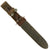 Original U.S. WWII Captured 98k Bayonet Turned Fighting Knife by Richard Herder of Solingen with USN Mk2 Scabbard Original Items