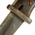Original U.S. WWII Captured 98k Bayonet Turned Fighting Knife by Richard Herder of Solingen with USN Mk2 Scabbard Original Items