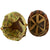 Original U.S. WWII M1 McCord Front Seam Fixed Bale Helmet with Seaman Paper Co Liner & HBT Camouflage Cover Original Items