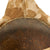 Original U.S. WWII M1 McCord Front Seam Fixed Bale Helmet with Seaman Paper Co Liner & HBT Camouflage Cover Original Items