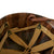 Original U.S. WWII M1 McCord Front Seam Fixed Bale Helmet with Seaman Paper Co Liner & HBT Camouflage Cover Original Items