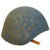 Original U.S. WWII Navy USN MK2 Talker Flak Helmet with Chin Strap - Complete Original Items