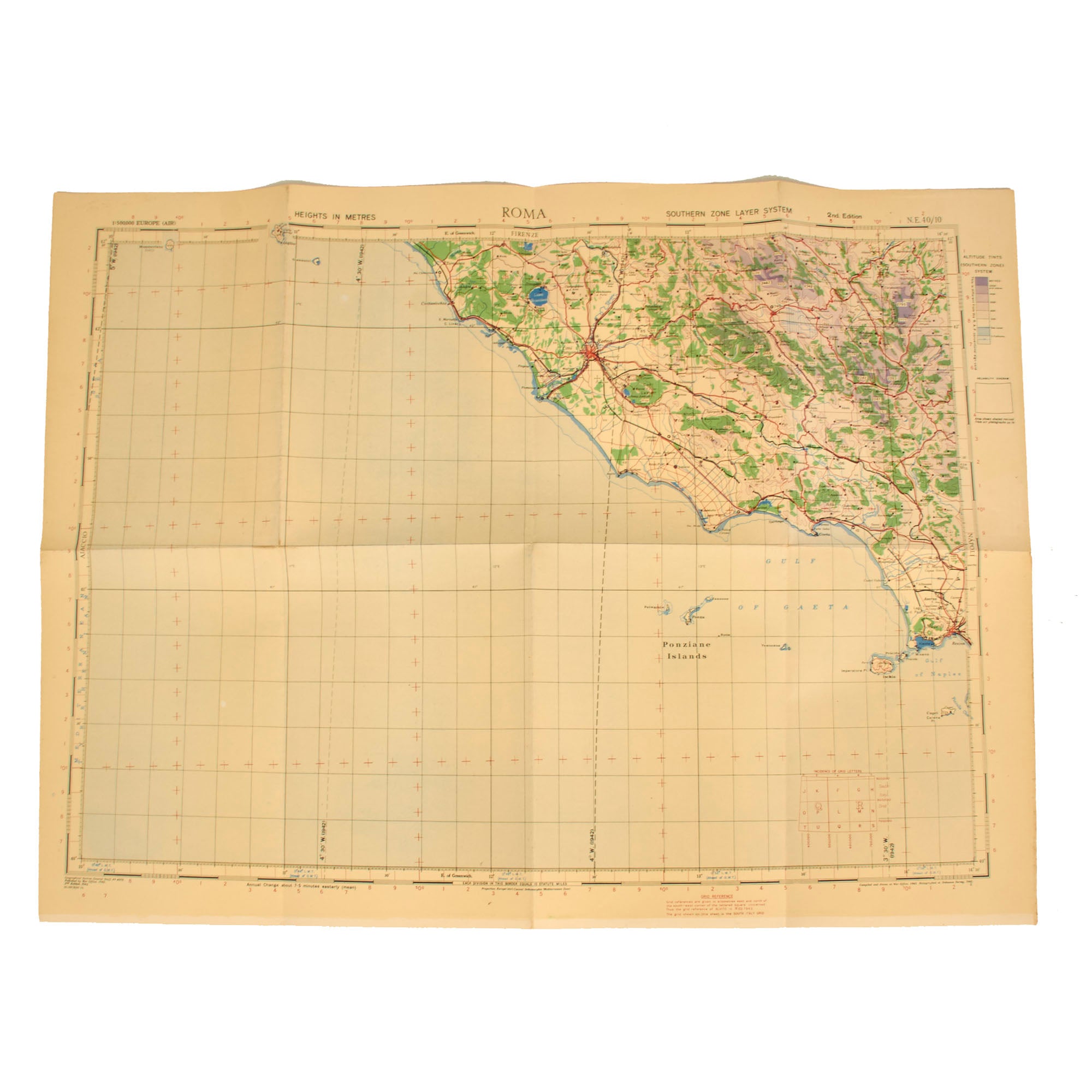 Wisconsin Adizzpro Ww2 Map.pdf Original U.S. WWII US Army Air Forces Paper Map Lot - 6 Maps ...