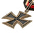 Original German WWII Iron Cross 2nd Class 1939 Field Upgraded to Knight's Cross with Original Ribbon - Ritterkreuz Original Items