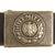 Original Rare German Pre WWII 1937 Dated Heer EM/NCO Rubberized Canvas Belt with Aluminum Buckle by Richard Sieper & Söhne Original Items