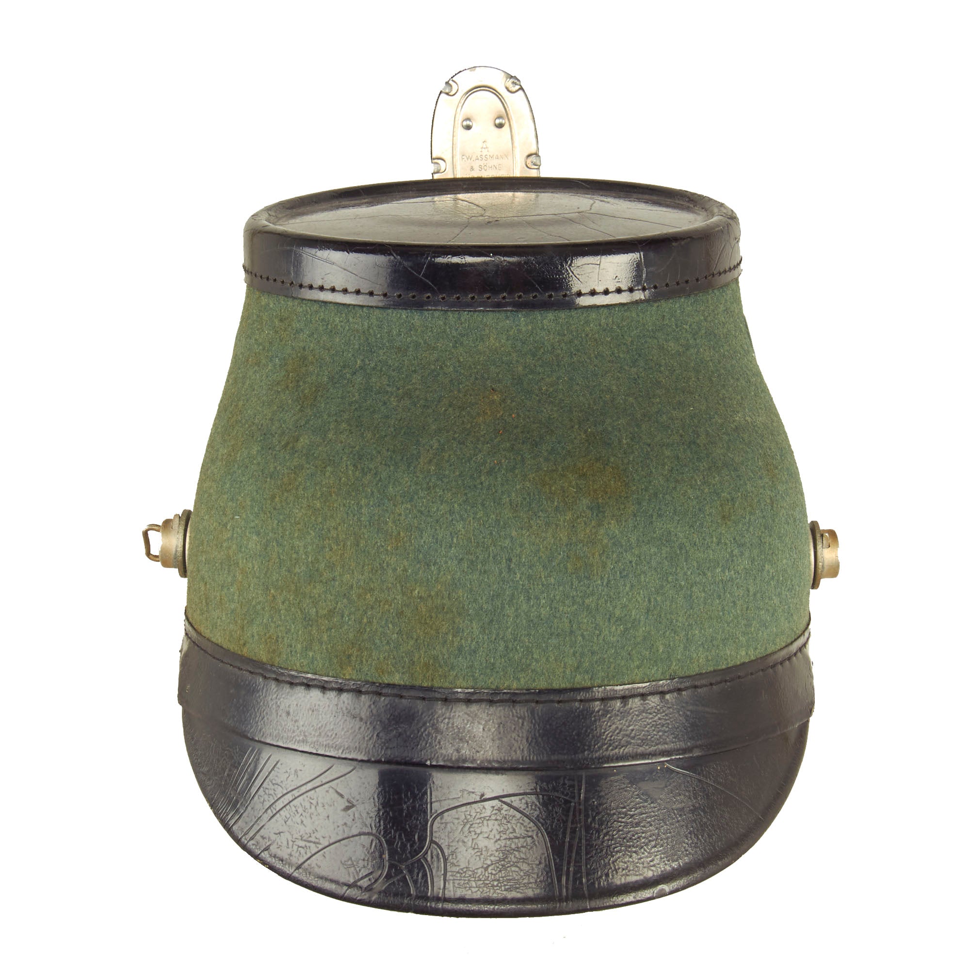 Original German WWII 1939 Dated Late Pattern Metropolitan Police Shako ...