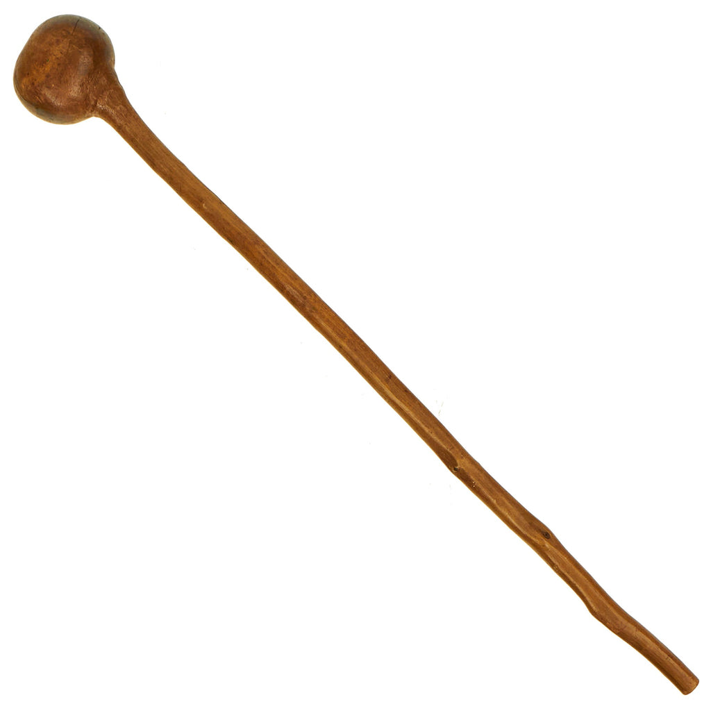 Original Victorian Era Zulu Warrior Knobkerrie War Club with 3 ½” Diameter Head Original Items
