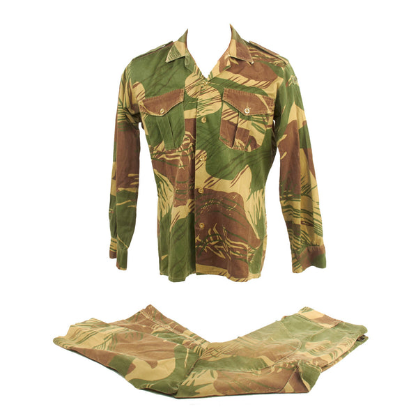 Original Rhodesian Bush War Era Rhodesian Brushstroke Camouflage Patte ...