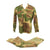 Original Rhodesian Bush War Era Rhodesian Brushstroke Camouflage Pattern Uniform Set by Statesman Original Items