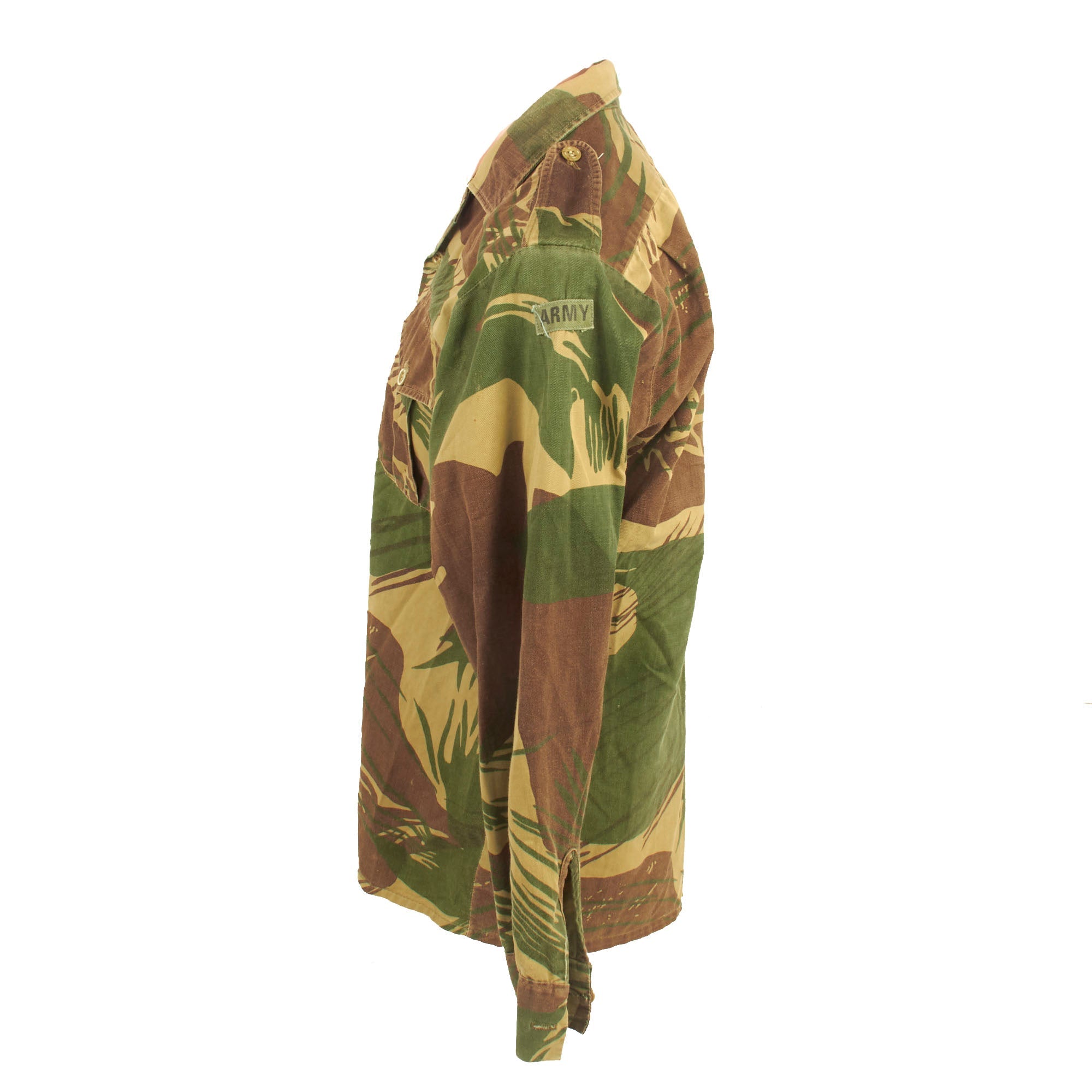 Original Rhodesian Bush War Era Rhodesian Brushstroke Camouflage Patte ...