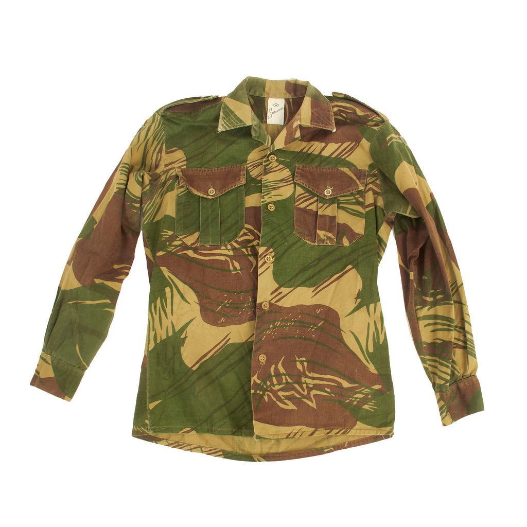 Original Rhodesian Bush War Era Rhodesian Brushstroke Camouflage Patte ...