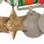 Original South African WWII Named Six-Medal Campaign Group to 191437 R.G. New - Africa Star with 8th Army Clasp & Italy Star