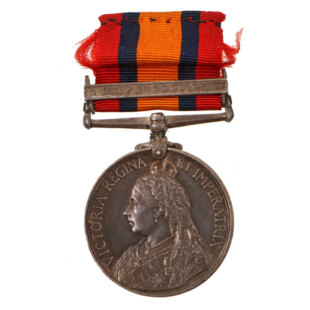 Original British Second Boer War Named Version Three Queen's South Africa Medal With Cape Colony Clasp - Peter Carstens. Western Province Mounted Rifles, South African Unit Original Items