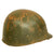 Original U.S. WWII Named USMC M1 Schlueter Fixed Bale Helmet with 3rd Pattern Cover and Firestone Liner - Complete Original Items