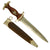 Original German WWII SA Dagger Made From Early Fittings and 1938 Dated Blade by by Rare Maker Karl Tiegel with Leather Covered Scabbard - RZM M7/81/38 Original Items