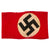 Original German Early WWII NSDAP Multi-piece Wool Felt & Cotton Armband with Embroidered Insignia Original Items