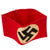 Original German Early WWII NSDAP Multi-piece Wool Felt & Cotton Armband with Embroidered Insignia Original Items