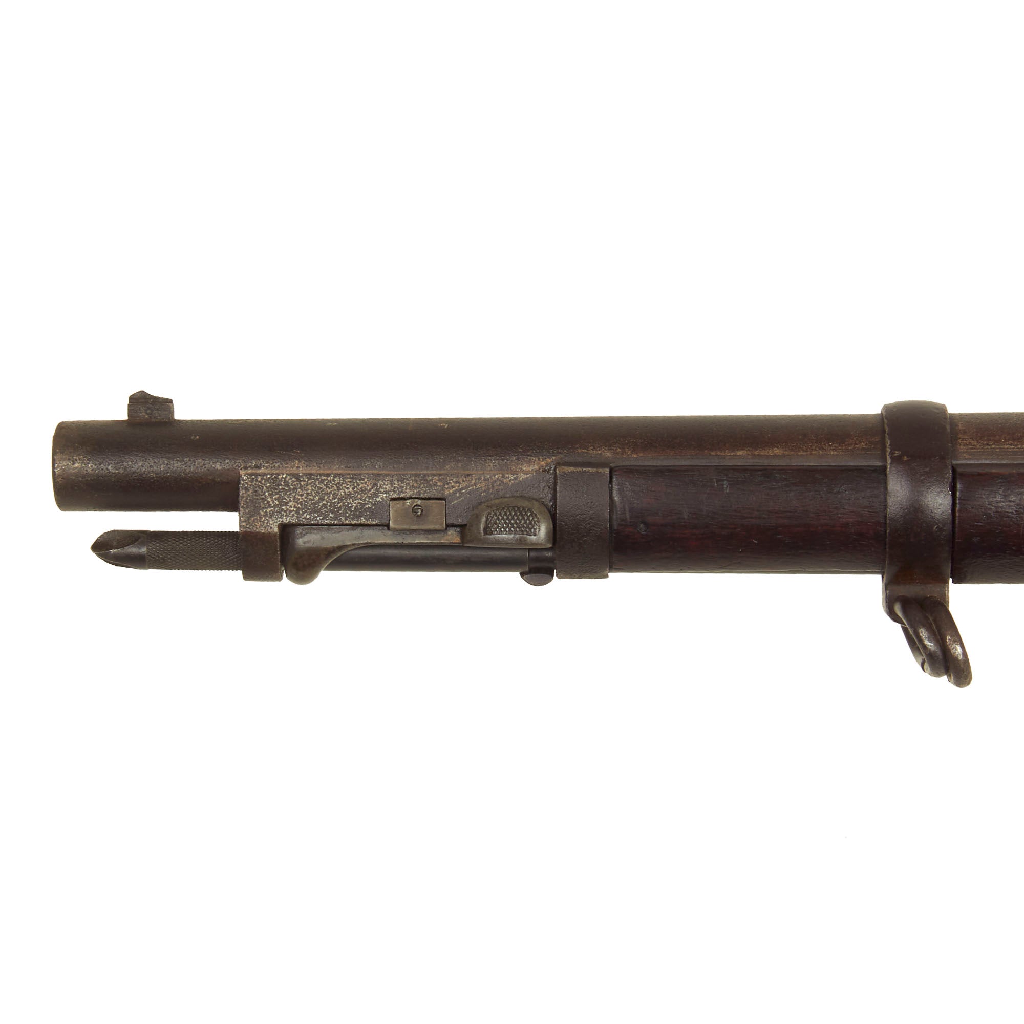 Original U.S. Springfield Trapdoor Model 1884 Round Rod Bayonet Rifle ...