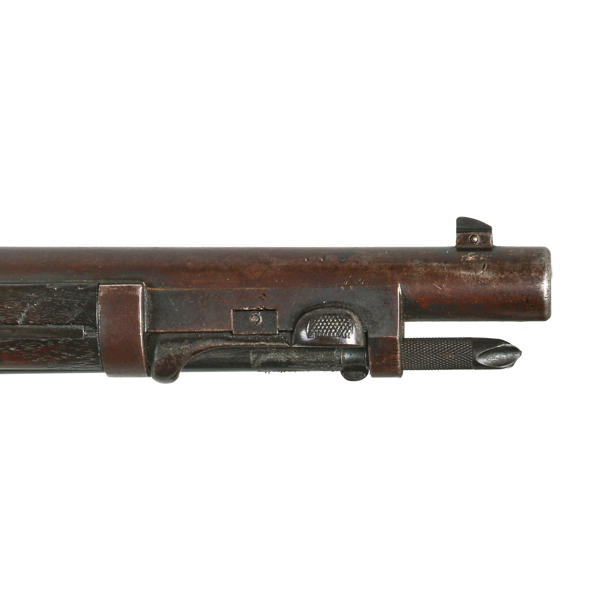 Original U.S. Springfield Trapdoor Model 1884 Round Rod Bayonet Rifle ...