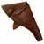 Original British WWI Officer's .455 Webley Revolver Leather Holster by Finnigans Ltd - Dated 1916 Original Items