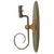 Original U.S. Springfield Trapdoor M1873 Rifle Socket Bayonet Repurposed As a Sconce by Bannerman’s Original Items
