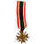 Original German WWII War Merit Cross 2nd Class with Swords and Named Award Document - KvKII Original Items