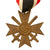 Original German WWII War Merit Cross 2nd Class with Swords and Named Award Document - KvKII Original Items
