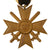 Original German WWII War Merit Cross 2nd Class with Swords and Named Award Document - KvKII Original Items