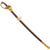 Original U.S. Civil War Model 1850 Army Staff & Field Officer Sword by F. Horster, Solingen with Scabbard Original Items