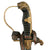 Original German WWII Army Officers Lion Head Sword by F. W. Höller of Solingen with Scabbard & Troddel Knot Original Items