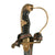 Original German WWII Army Officers Lion Head Sword by F. W. Höller of Solingen with Scabbard & Troddel Knot Original Items