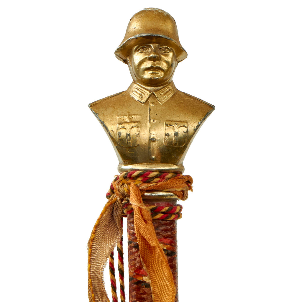 Original German WWII Army NCO Reservist Presentation Parade Swagger Stick Original Items