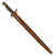 Original U.S. WWI M1917 Enfield Rifle & Trench Gun Bayonet by Winchester with Scabbard - dated 1917 Original Items