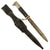 Original German WWII Unit and Name Inscribed Heer Army Short 98k Dress Bayonet with Scabbard & Frog Original Items