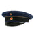Original Imperial German WWI Principality of Lippe Dark Blue Technical Troops Officer Visor Cap by H. Denecke - SIZE: 55 ¼ Original Items