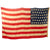Original U.S. Pre-WWI 1907-1912 46 Star Multi-Piece Cloth National Flag - 5 x 8 Feet Original Items