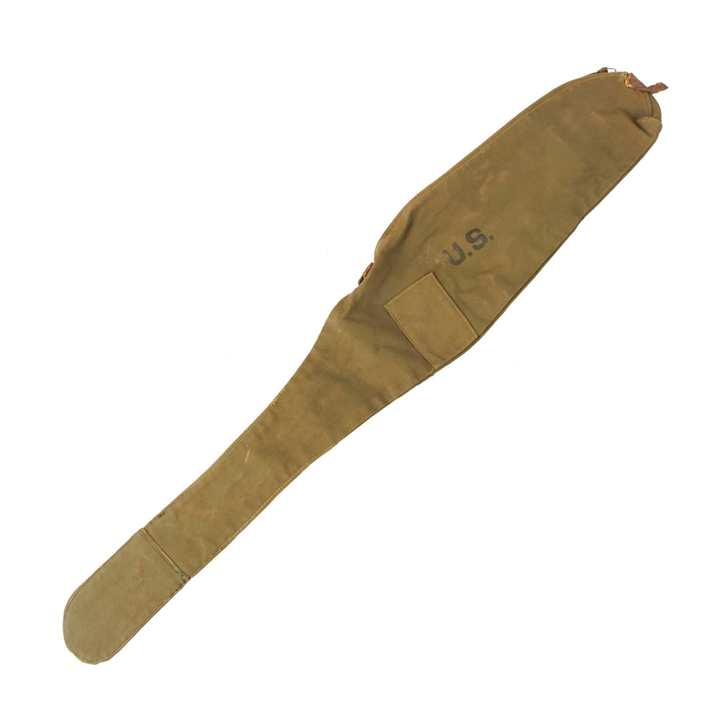 Original U.S. WWII M1 Carbine Rifle Canvas Carry Case by M.D. Mfg. Co. - Dated 1944 Original Items