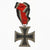 Original German WWII Wehrmacht Iron Cross 2nd Class 1939 by Klein & Quenzer A.G. with Ribbon - EKII Original Items