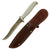 Original U.S. WWII Murphy Combat Fighting Knife with Cast Aluminum Handle & Scabbard Original Items