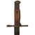 Original Japanese WWII Arisaka Type 30 Bayonet by Matsushita National Denki with Steel Scabbard and Rubberized Canvas Frog Original Items