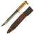 Original U.S. WWII Era “Egonomic Handle” Theater Made Fighting Knife Constructed From Japanese Arisaka Rifle Type 30 Bayonet With Leather Scabbard Original Items