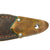 Original U.S. WWII Era “Egonomic Handle” Theater Made Fighting Knife Constructed From Japanese Arisaka Rifle Type 30 Bayonet With Leather Scabbard Original Items