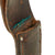 Original U.S. WWII Era “Egonomic Handle” Theater Made Fighting Knife Constructed From Japanese Arisaka Rifle Type 30 Bayonet With Leather Scabbard Original Items