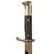 Original German WWII Heer Long 98k Dress Bayonet by Robert Klaas with Scabbard and Frog Original Items