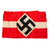 Original German WWII HJ National Youth Organization Member Armband with Embroidered Insignia Original Items