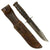 Original U.S. WWII USMC Mark 2 KA-BAR Fighting Knife by CAMILLUS With Leather Sheath Original Items