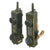 Original U.S. WWII Set of Handie Talkie SCR-536 Radio Transceivers with Original Straps - Set of BC-611-C & BC-611-F Original Items